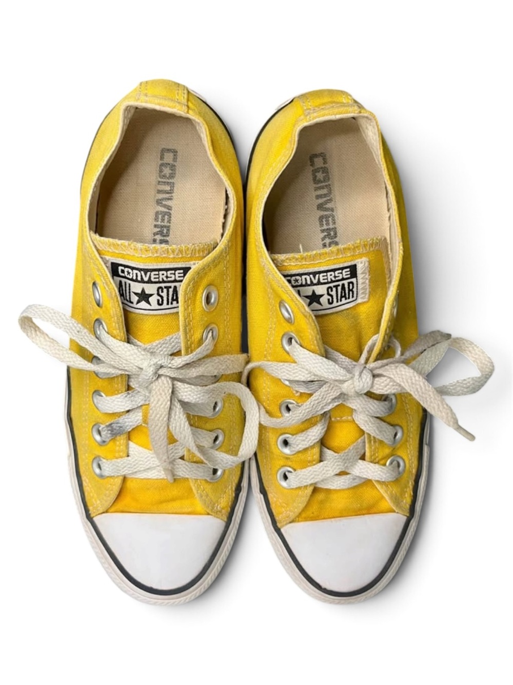 ConverseYellow All Star Low Top Sneakers  Unisex Women’s 7 Men’s 5